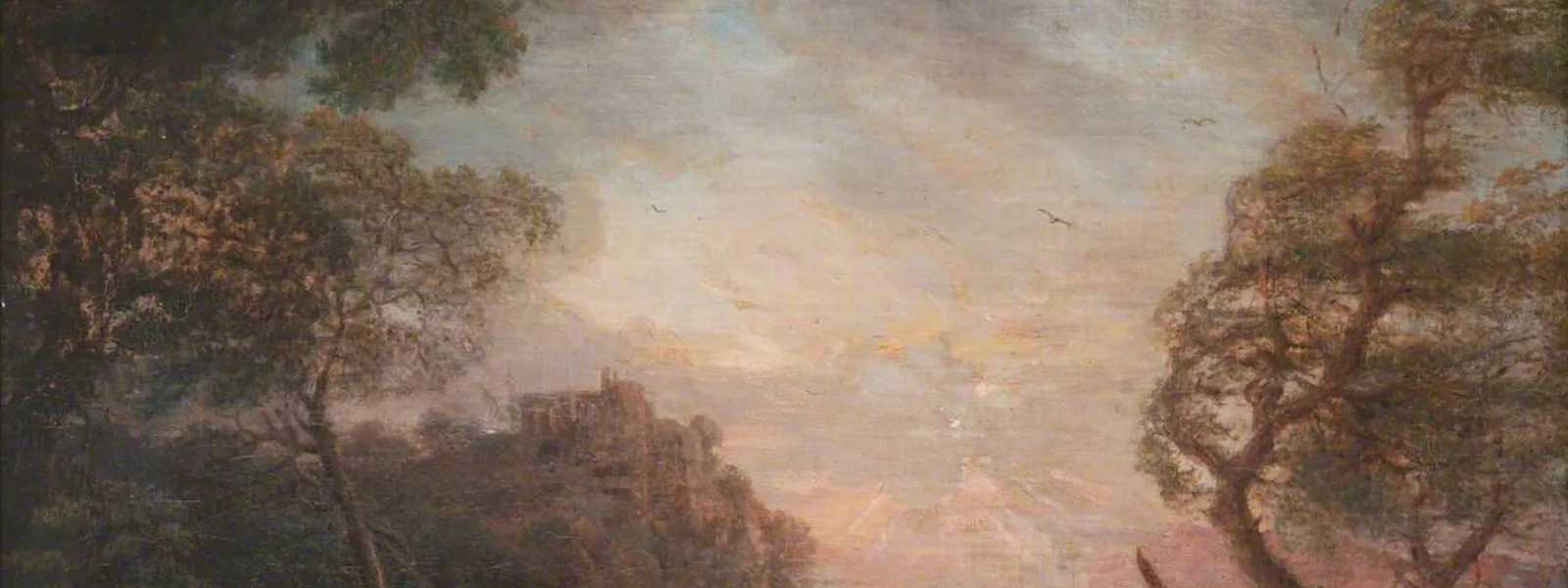 John Wootton (c.1682-1764) - Landscape of a River Valley at Sunset - 1548035 - National Trust.jpg